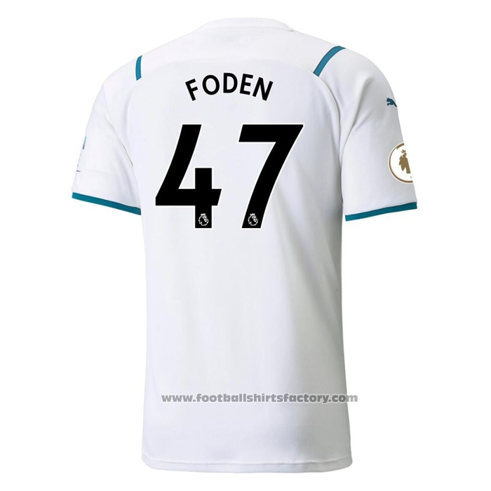 Manchester City Player Foden Away Shirt 2021-2022